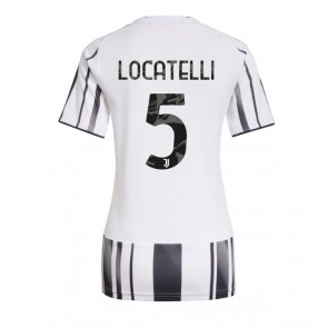 Juventus Manuel Locatelli #5 Primera Equipación Mujer 2025-26 Manga Corta